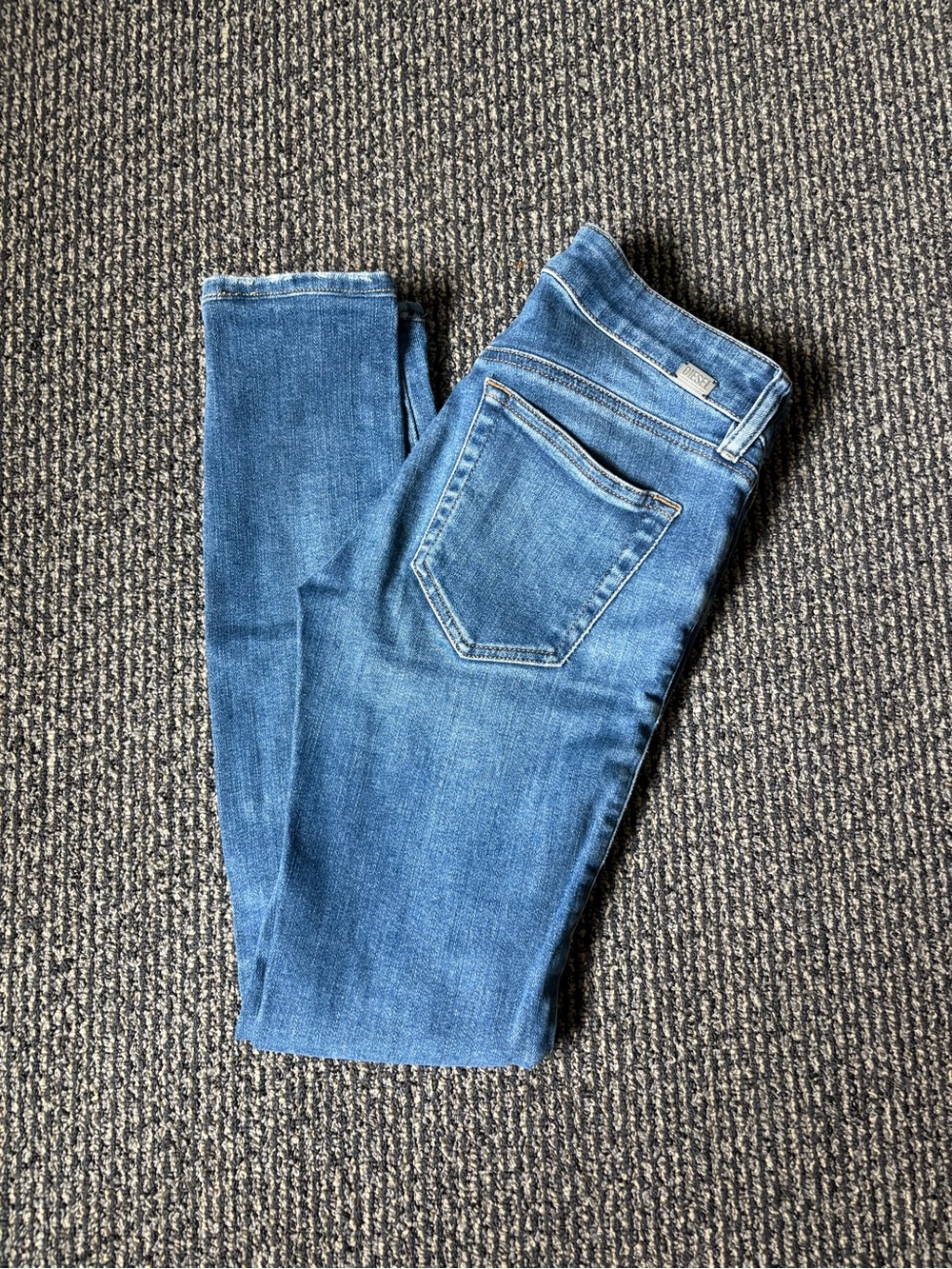 Super slim skinny low waist diesel “Slandy Low” blue jeans